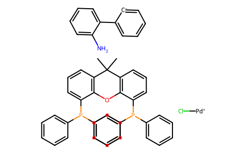 Chloro[(4,5-bis(diphenylphosphino)-9,9-dimethylxanthene)-2-(2-amino-1,1-biphenyl)]palladium(II) 1375